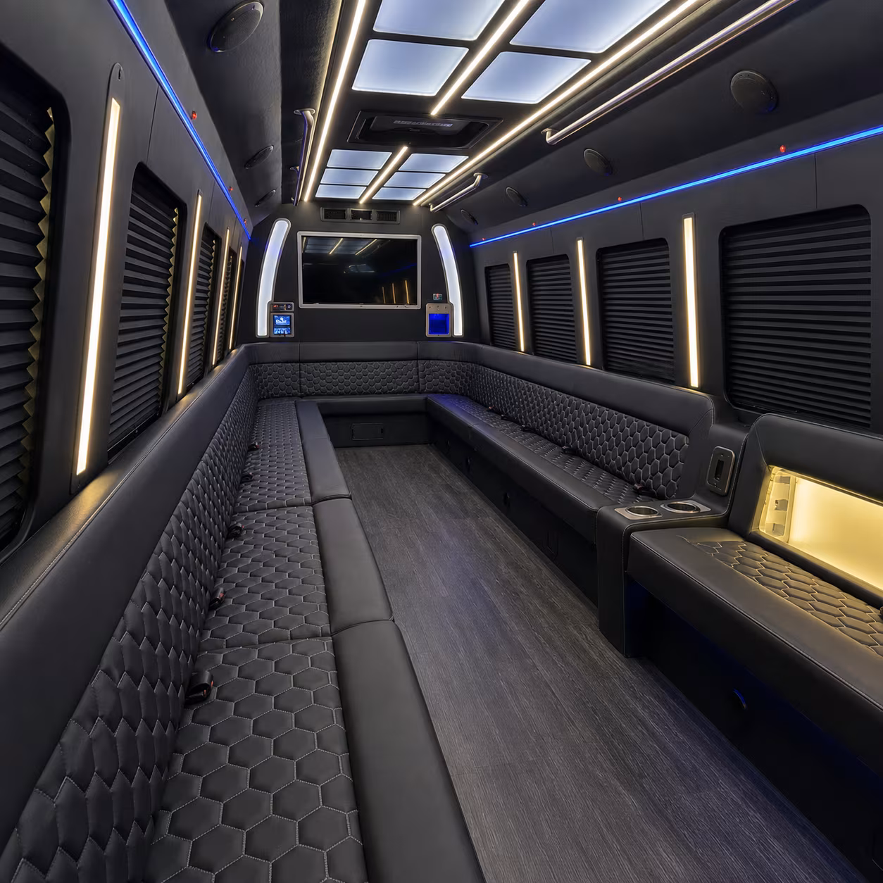 holiday party bus rental