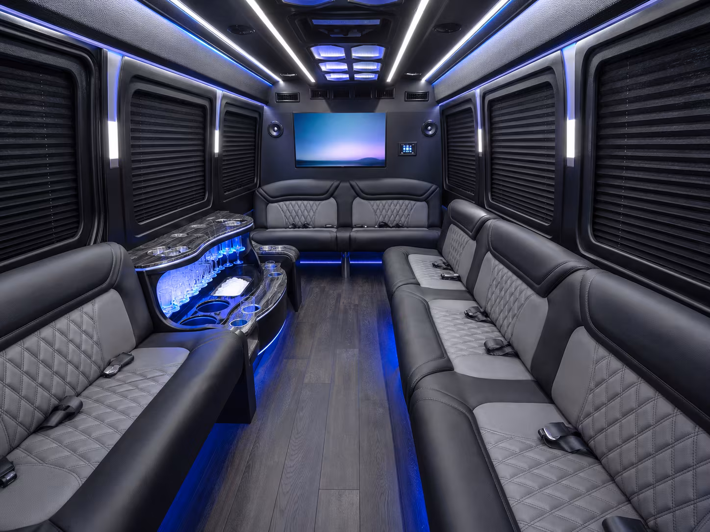 homestead 25 passenger party bus