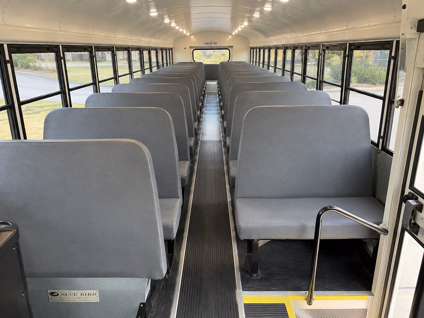 homestead school bus interior
