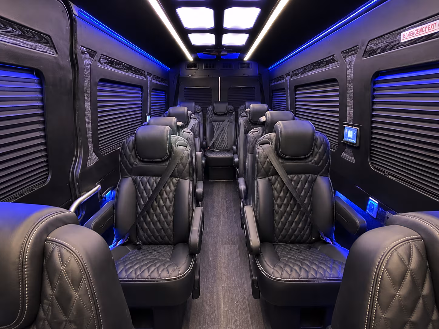 homestead sprinter van with driver interior