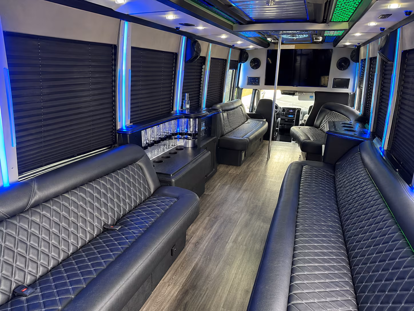 new years eve party bus rental
