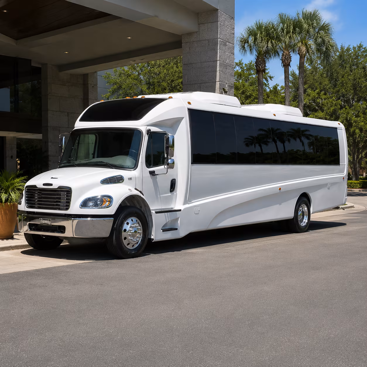 shuttle buses for weekly worship services in homestead