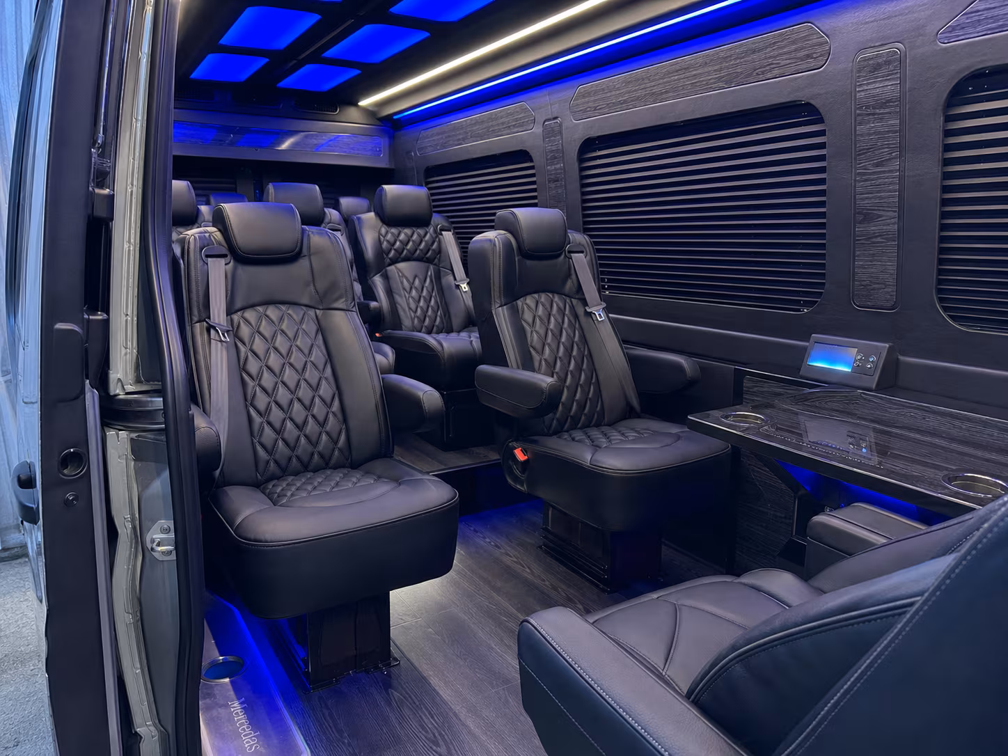sprinter van transportation for groups and events across homestead